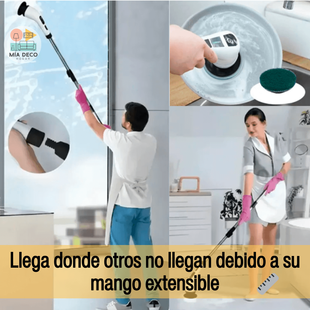 Cepillo Limpiador Eléctrico 7 en 1