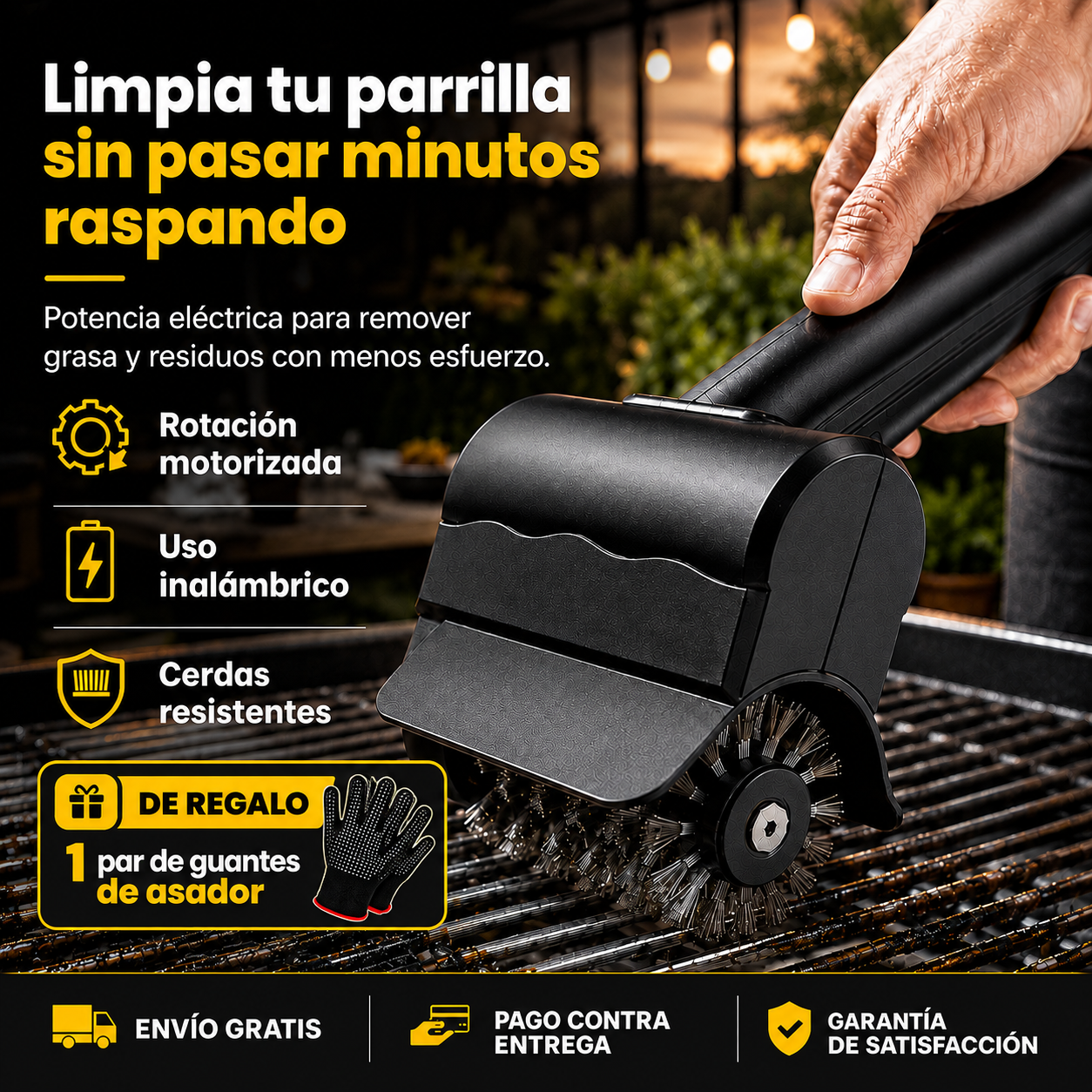 Asador Pro | Limpia sin esfuerzo