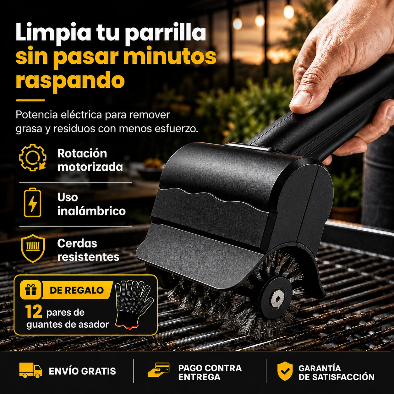 Asador Pro | Limpia sin esfuerzo