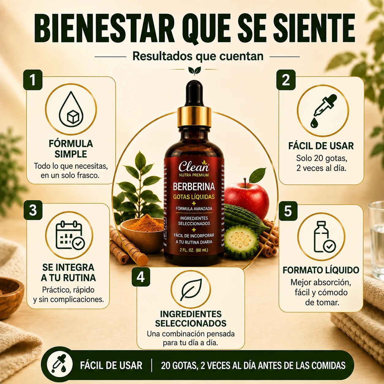 Berberina Gold | Energía y Equilibrio