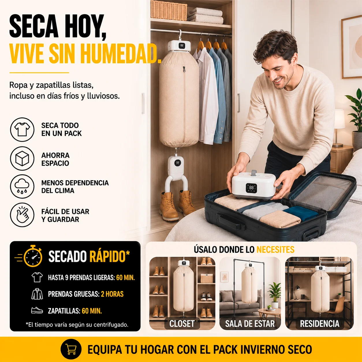 DryHome Duo | Pack Invierno Seco