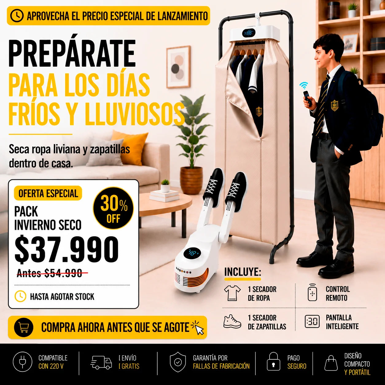 DryHome Duo | Pack Invierno Seco