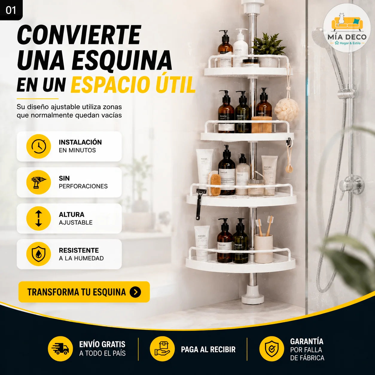 DuchaSmart | Organiza cada rincón