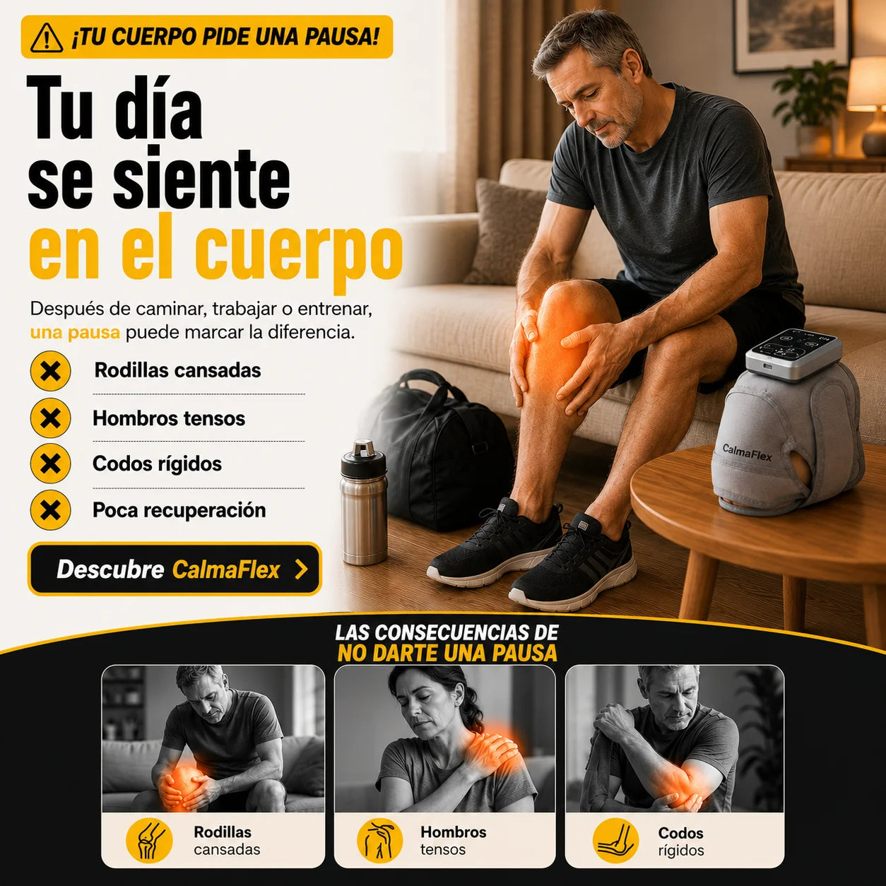 CalmaFlex | Rodillas sin dolor