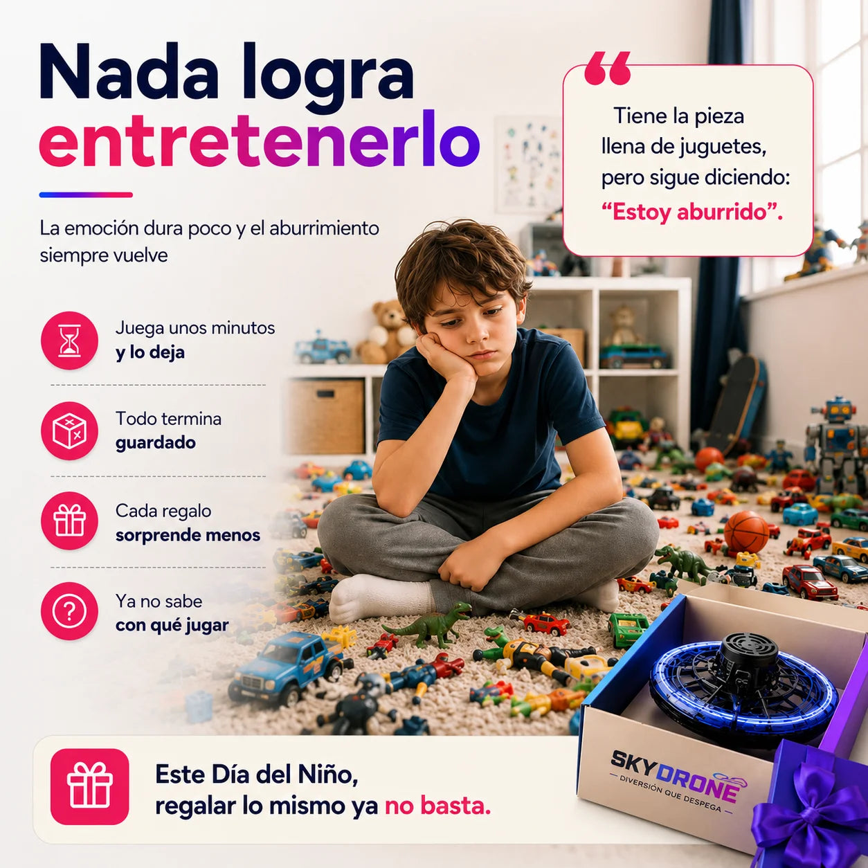 SkyDrone | Diversión que despega