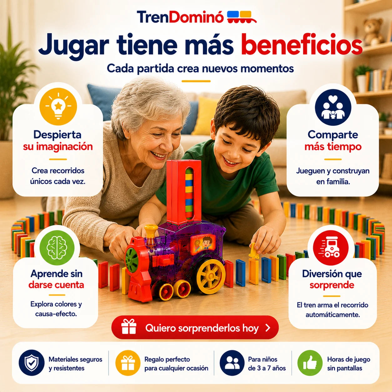 TrenDomino |  Diversión real