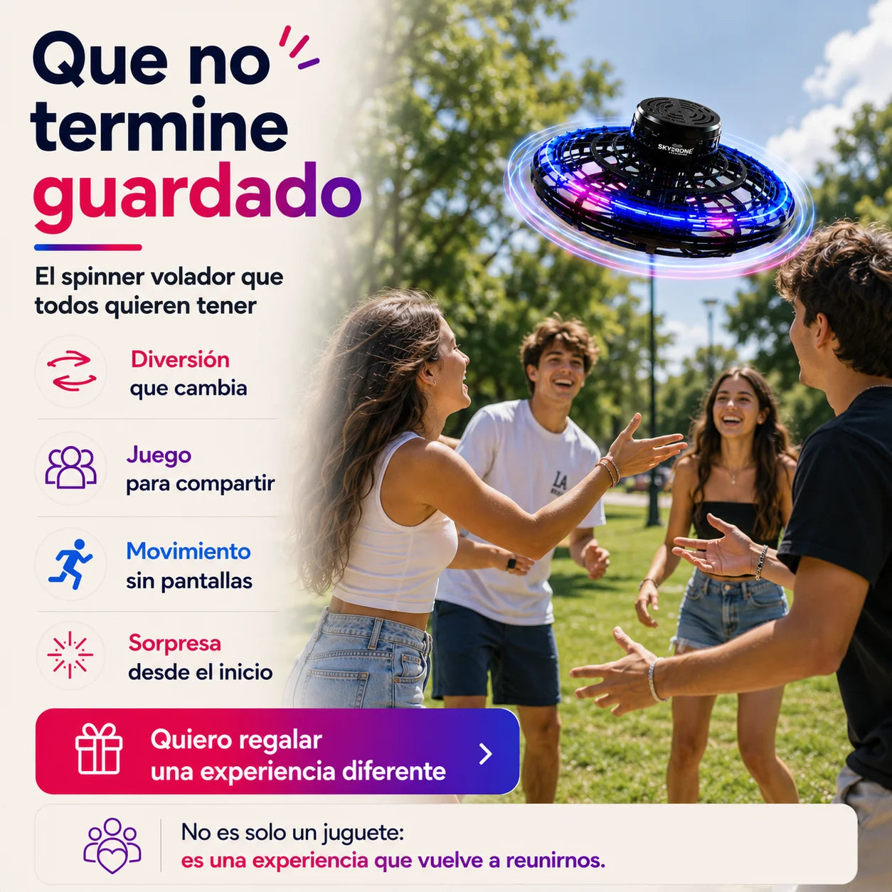 SkyDrone | Diversión que despega