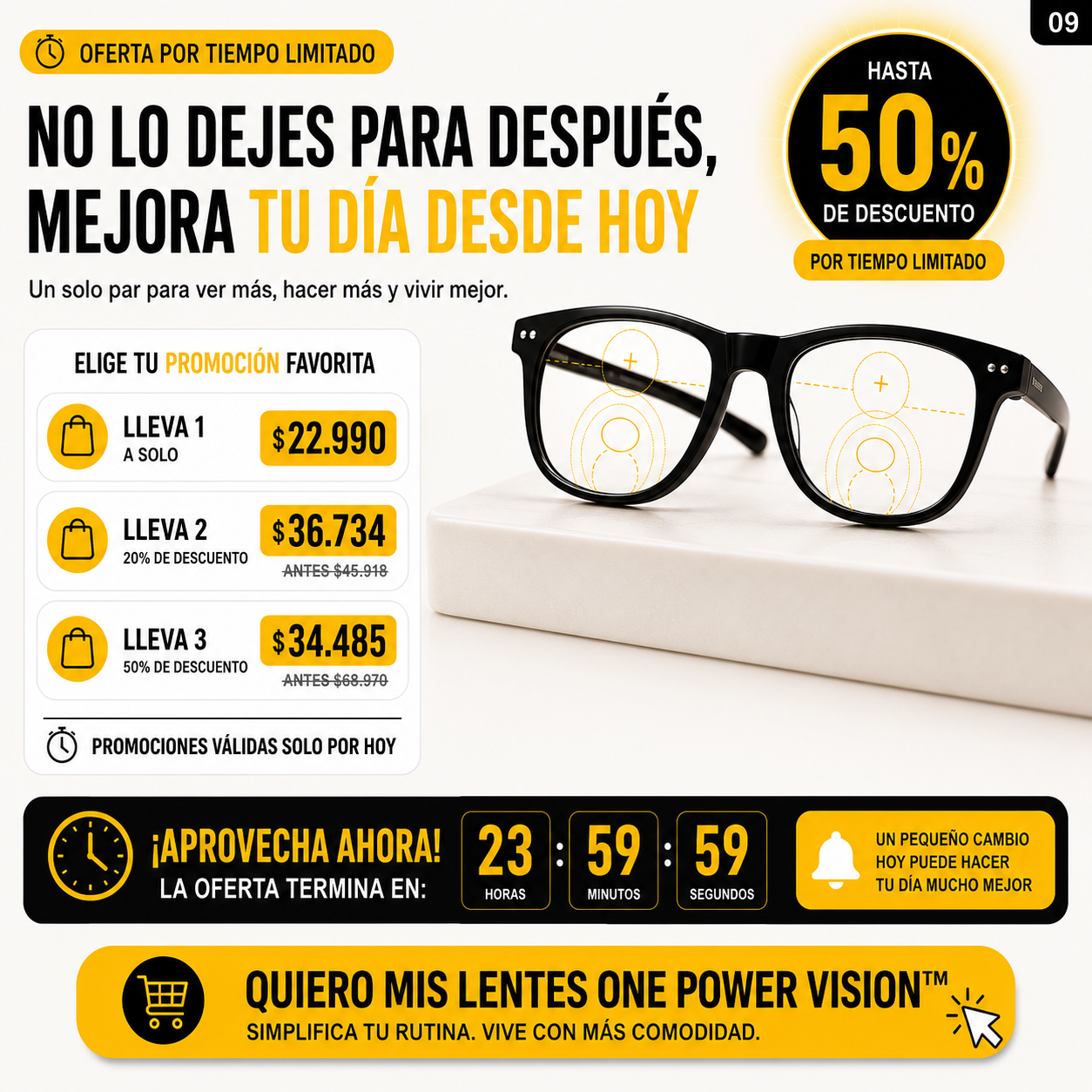 One Vision™ | Descansa tu vista