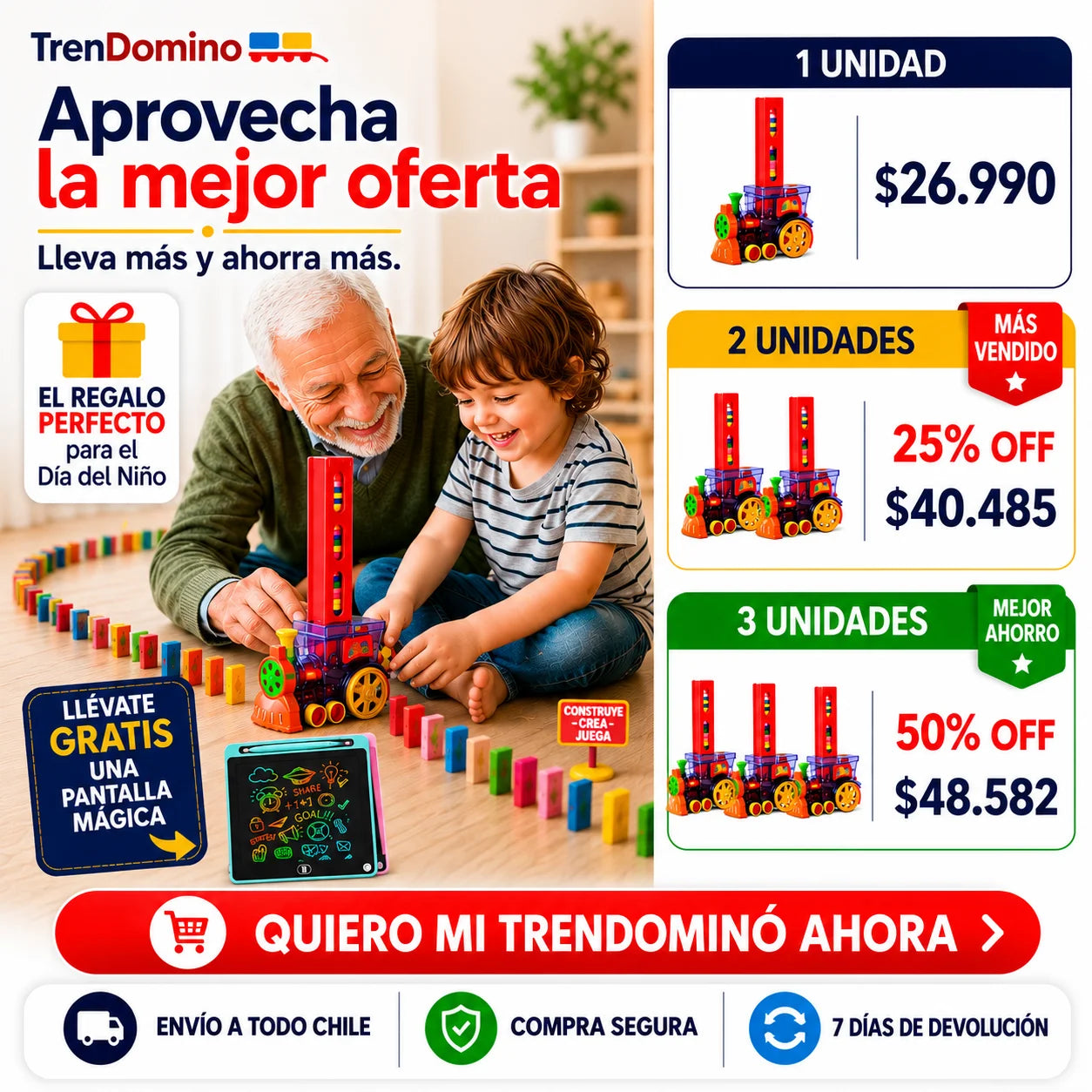 TrenDomino |  Diversión real