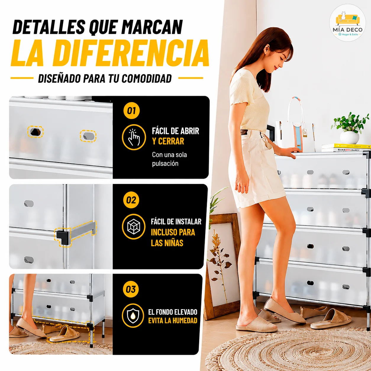 Zapateras 6 Niveles OrdenStep
