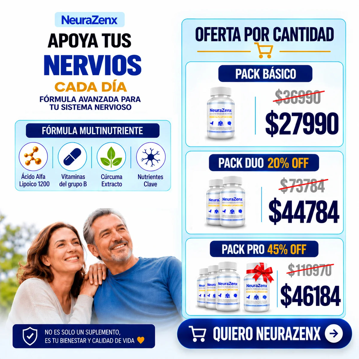 NeuraZenx | Bienestar nervioso diario