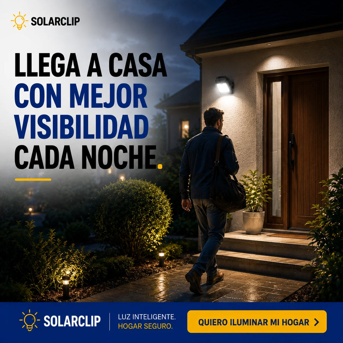 SolarClip | Ilumina tu hogar sin cables