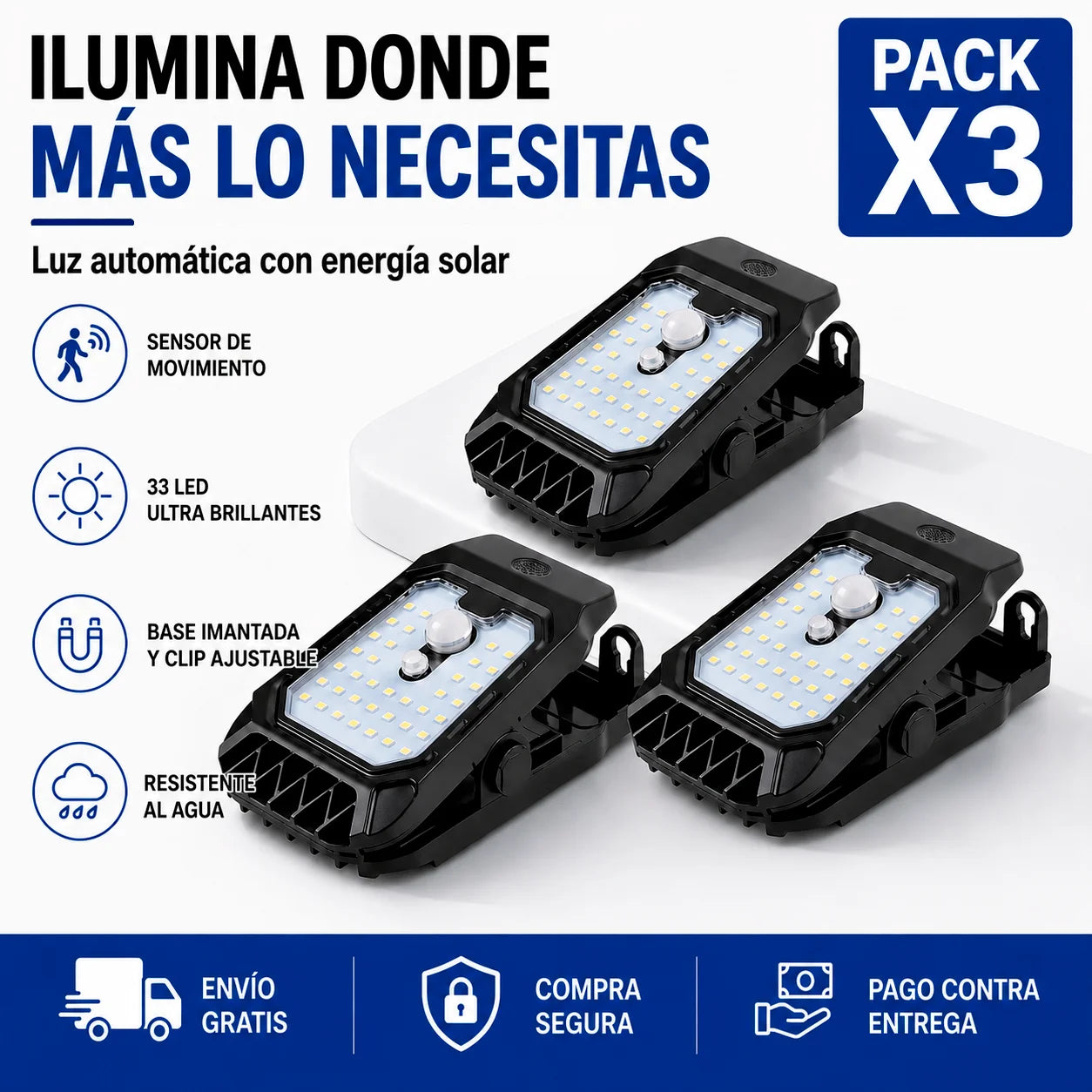 SolarClip | Se fija fácil
