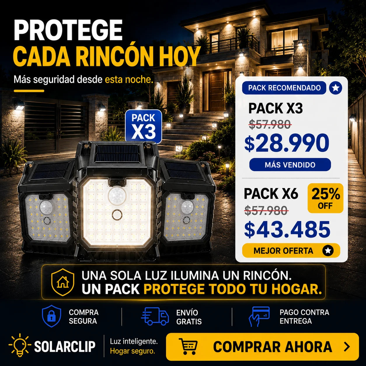 SolarClip | Se fija fácil