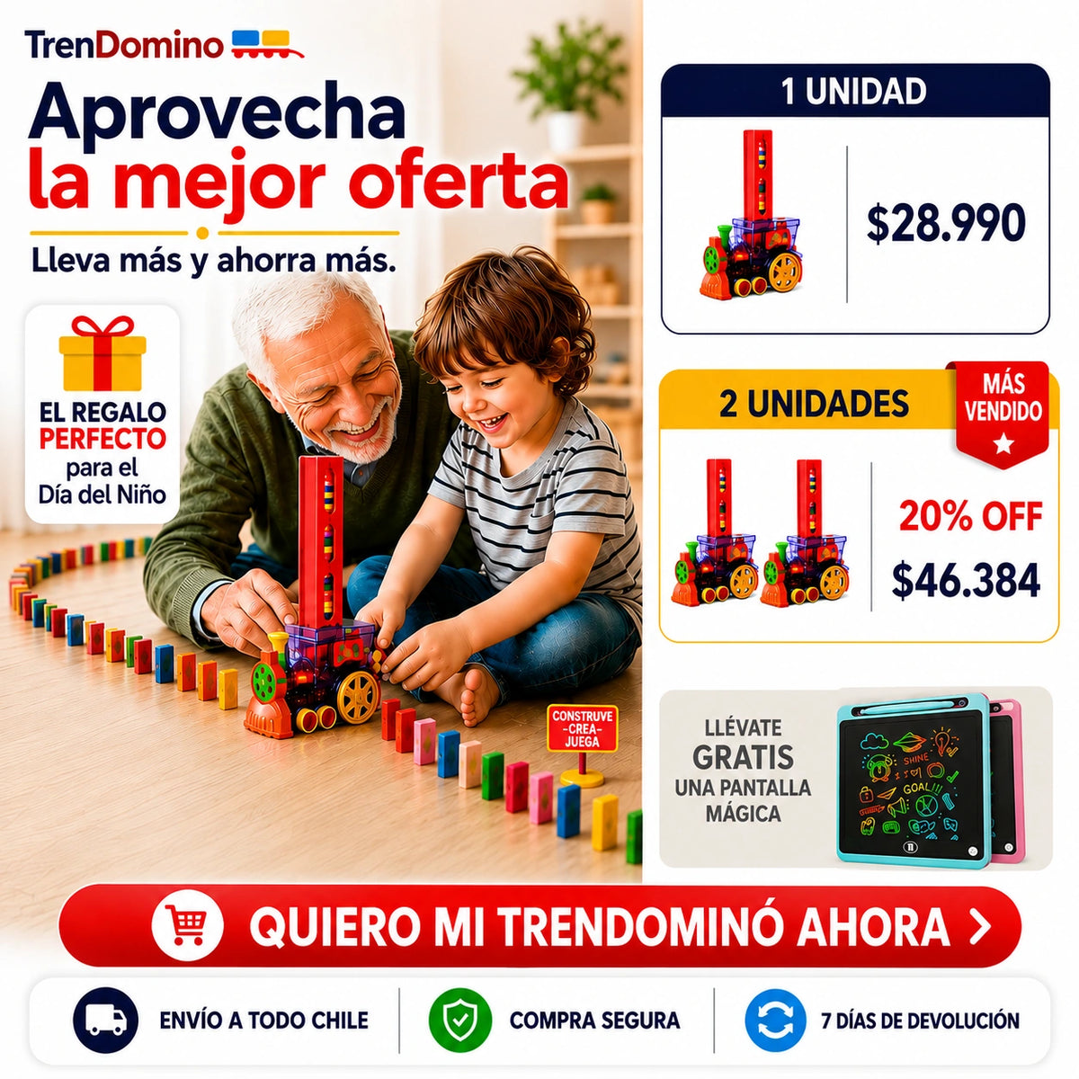 TrenDomino |  Diversión real